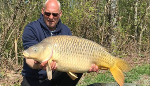 A carp from Jonchery, Apr 2019