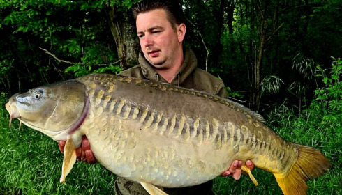 A carp from Jonchery, May 2021