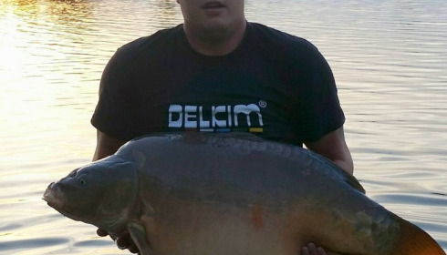 A 55 lb 9 oz carp from Jonchery, Swim 4, Jun 2015