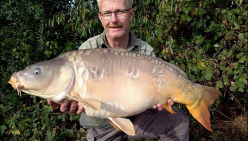 A carp from Jonchery, Oct 2018