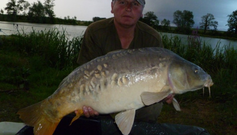 A 29 lb carp from Jonchery, Brian, Mar 2013