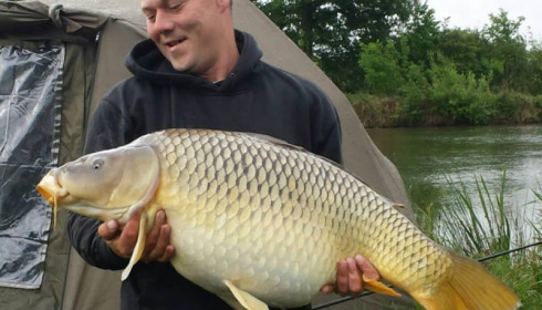 A carp from Jonchery, May 2014