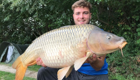 A 46 lb 2 oz carp from Jonchery, Jamie Zoldan, Aug 2017