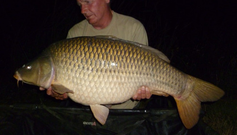A 42 lb carp from Jonchery, Brian, Mar 2013