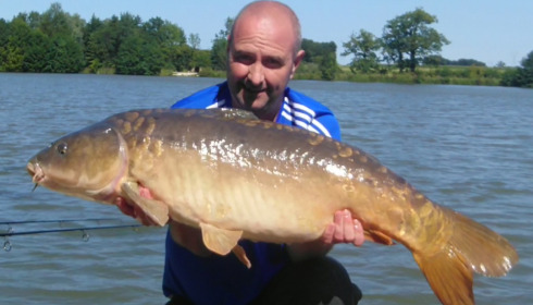 A 43 lb 10 oz carp from Jonchery, Andrew Buckley, Aug 2021