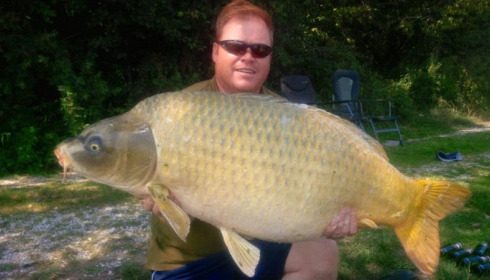 A carp from Jonchery, Jul 2014