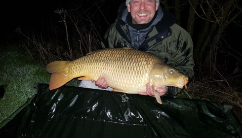A 29 lb carp from Jonchery, David Williams, Mar 2018