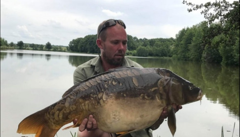 A carp from Jonchery, Jun 2019