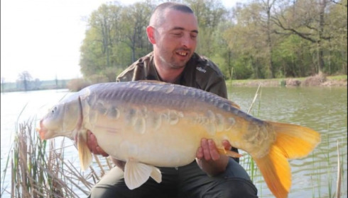 A carp from Jonchery, Apr 2019