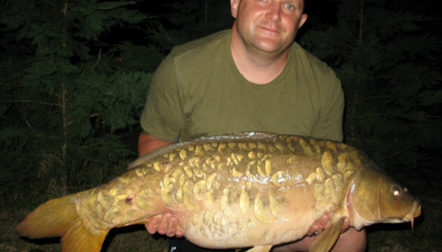 A 31 lb carp from Jonchery, Craig Taber, Jun 2019