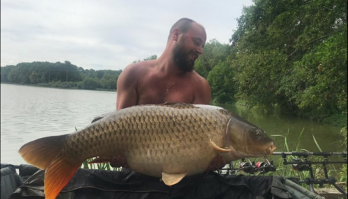 A carp from Jonchery, Aug 2019