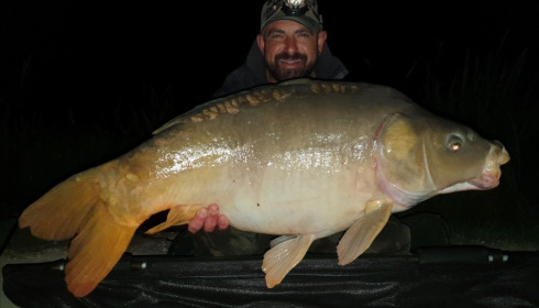 A 31 lb carp from Jonchery, Craig Cicero, Sep 2019