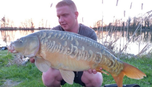 A carp from Jonchery, Apr 2015