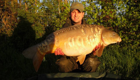 A carp from Jonchery, Swim 4, Apr 2014