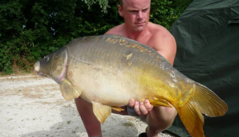 A carp from Jonchery, Jul 2013