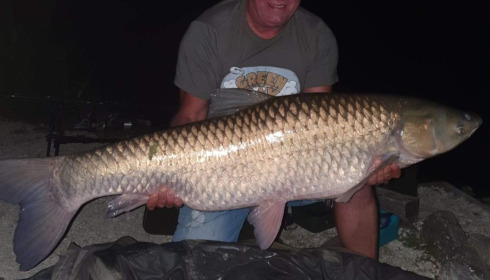 A 44 lb carp from Jonchery, Andy, Aug 2022