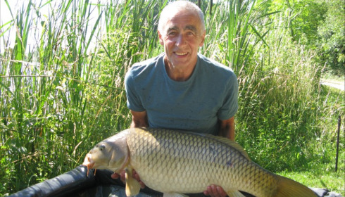 A 33 lb carp from Jonchery, Philip Kellett, Jun 2019