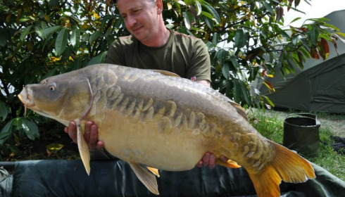 A carp from Jonchery, Swim 1, May 2014