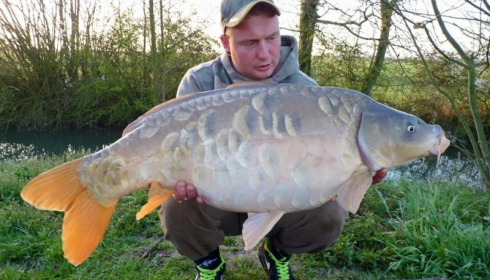 A carp from Jonchery, Apr 2015