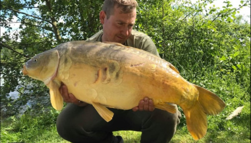 A carp from Jonchery, May 2019