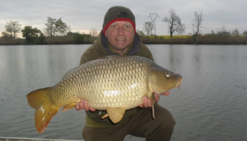 A 31 lb carp from Jonchery, Jason Fox, Apr 2017