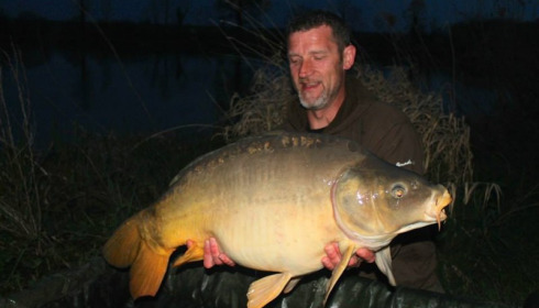 A carp from Jonchery, Swim 2, Apr 2014