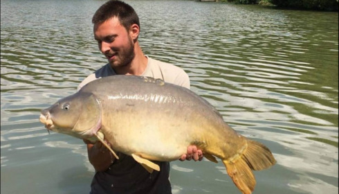 A carp from Jonchery, Jul 2018