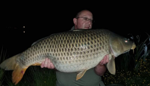 A 47 lb carp from Jonchery, Dave Pillman, May 2022