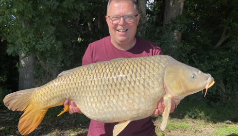 A 44 lb fish from Jonchery, Common, Sep 2021