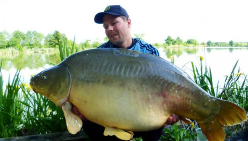 A carp from Jonchery, May 2014