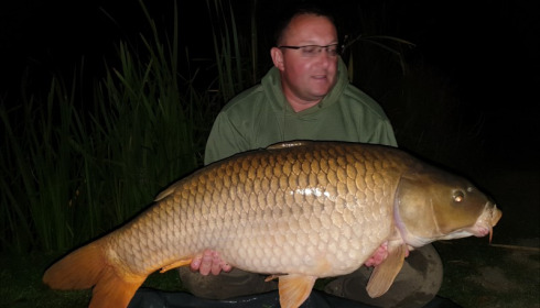 A 39 lb 10 oz carp from Jonchery, Dave Pillman, Sep 2019