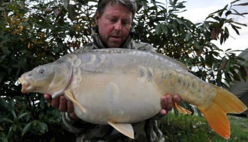 A carp from Jonchery, Swim 1, May 2014