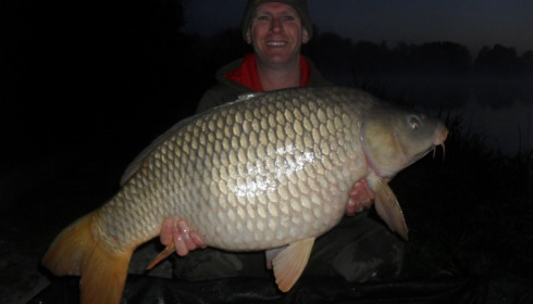 A 36 lb carp from Jonchery, Jason Fox, Apr 2017
