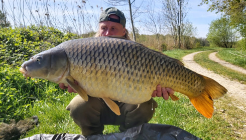 A 38 lb 8 oz fish from Jonchery, Common, Apr 2022