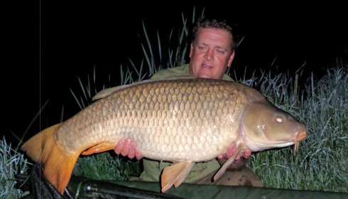 A 40 lb carp from Jonchery, Joe Charnock, May 2016