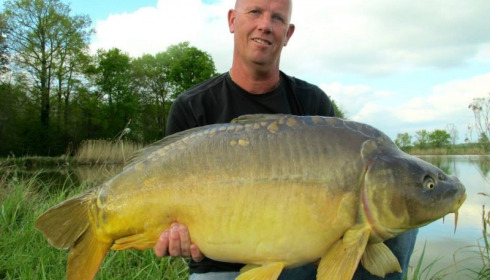 A carp from Jonchery, Swim 5, Apr 2014