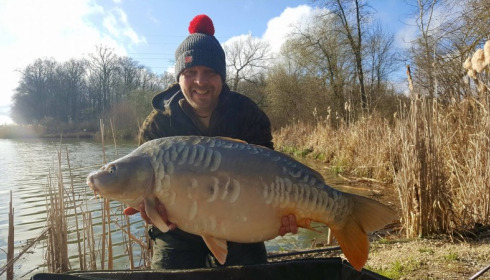 A carp from Jonchery, Graham Taylor - Swim 4, Mar 2017