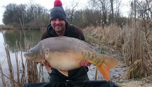 A carp from Jonchery, Graham Taylor - Swim 4, Mar 2017