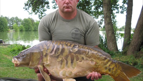 A 22 lb carp from Jonchery, Craig Taber, Jul 2019