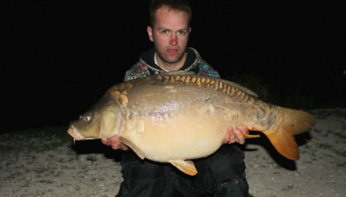 A carp from Jonchery, Swim 3, Apr 2014
