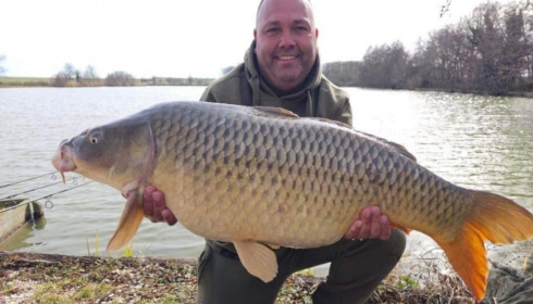 A carp from Jonchery, Ian Morris, Mar 2023