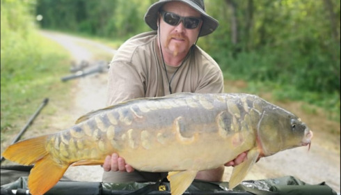 A carp from Jonchery, Aug 2019