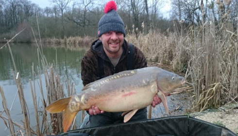 A carp from Jonchery, Graham Taylor - Swim 4, Mar 2017