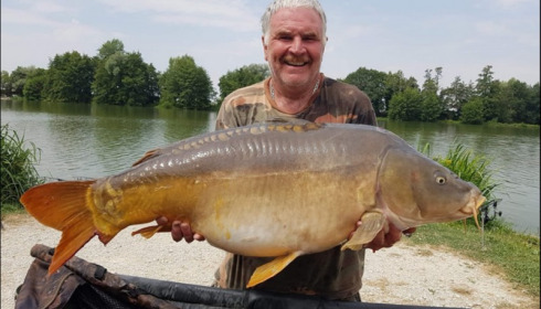 A carp from Jonchery, Jul 2019