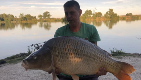 A 42 lb 8 oz carp from Jonchery, Tony Richards, Sep 2019