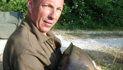 A 44 lb 2 oz carp from Jonchery, Swim 4, Jun 2015