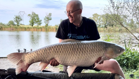 A 57 lb 4 oz fish from Jonchery, PB Grass Carp, Jun 2023