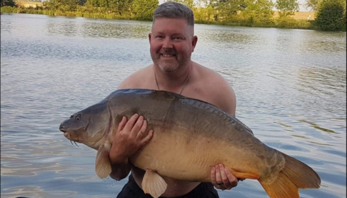 A carp from Jonchery, Jul 2019