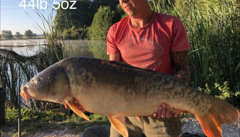 A 44 lb 5 oz carp from Jonchery, Tony Richards, Sep 2019