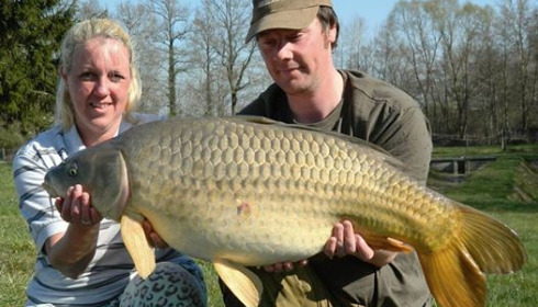 A carp from Jonchery, Tory Leonard, Apr 2015